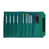 Drive-Loc VI Reversible Screwdriver Blade Set with Standard Soft Grip Handle, 10 Pieces redirect to product page